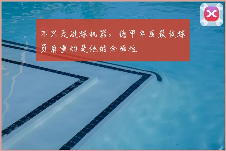不只是进球机器，德甲年度最佳球员看重的是他的全面性